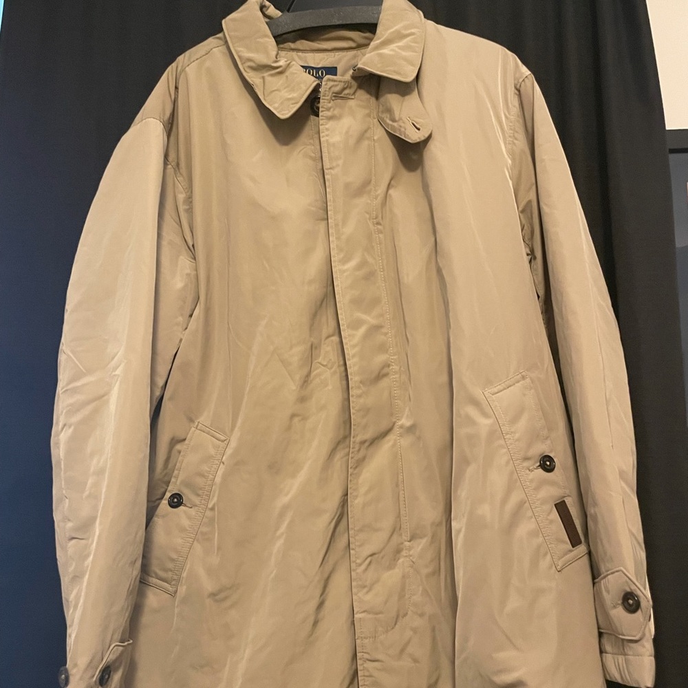Tan polo jacket